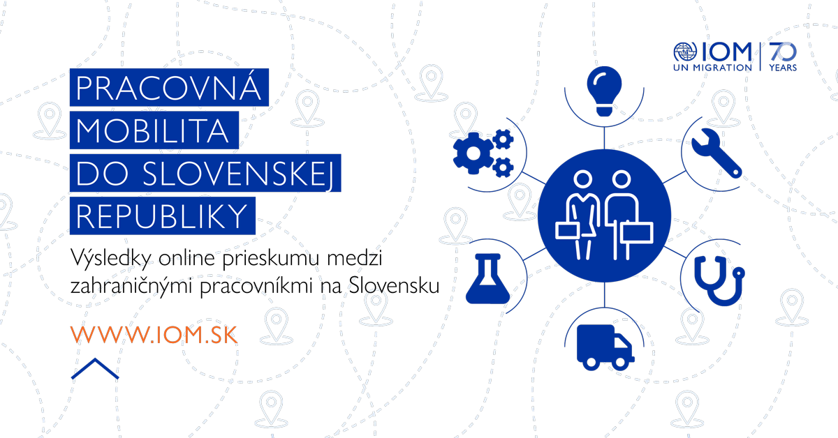 Výsledky prieskumu IOM o pracovnej mobilite na Slovensko