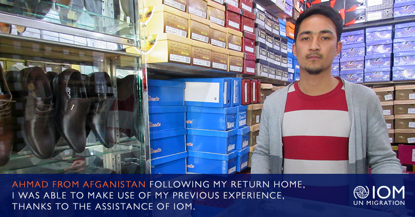 Ahmad from Afghanistan: I've Been Working in a Shoe Store Already in High School