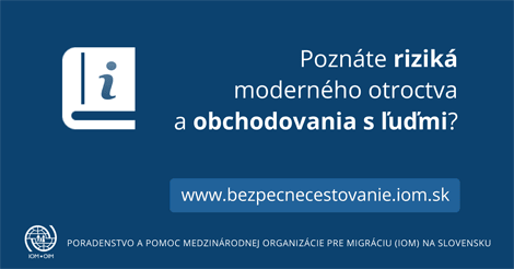 IOM - Webová stránka Bezpečné cestovanie