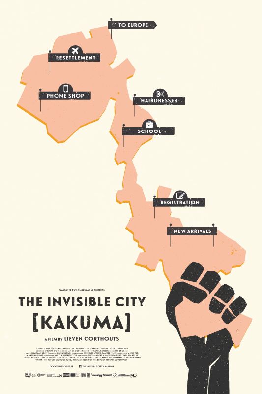 IOM - Globálny filmový festival o migrácii 2016 - plagát film The Invisible City - Kakuma