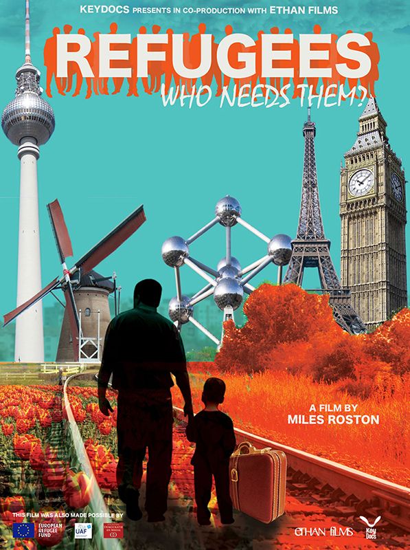 IOM - GMFF - Poster film Utečenci: Kto ich potrebuje? / Refugees: Who Needs Them?