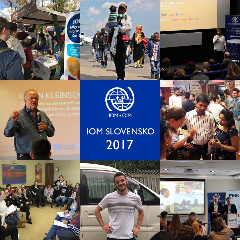Výsledky činnosti IOM na Slovensku v roku 2017