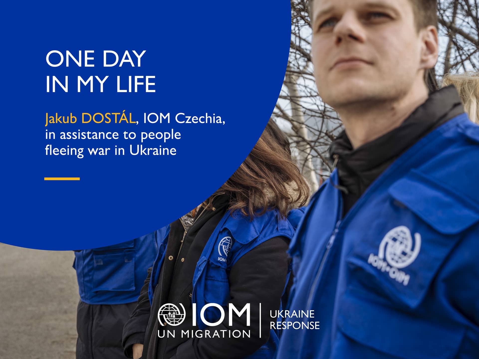 One day in my life in assistance to people fleeing war in Ukraine - Jakub Dostal, IOM Czechia