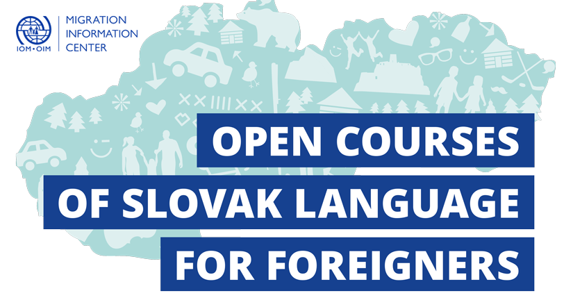 MIC IOM - Next Courses of Slovak Language for Foreigners in Bratislava and Košice from 17 September 2019