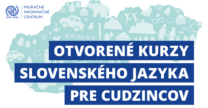 MIC IOM - Nové kurzy slovenského jazyka pre cudzincov od 17. septembra 2019 v Bratislave a Košiciach