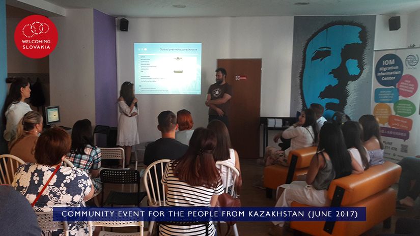 MIC IOM - Welcoming Slovakia - Community event for the people from Kazakhstan (June 2017)