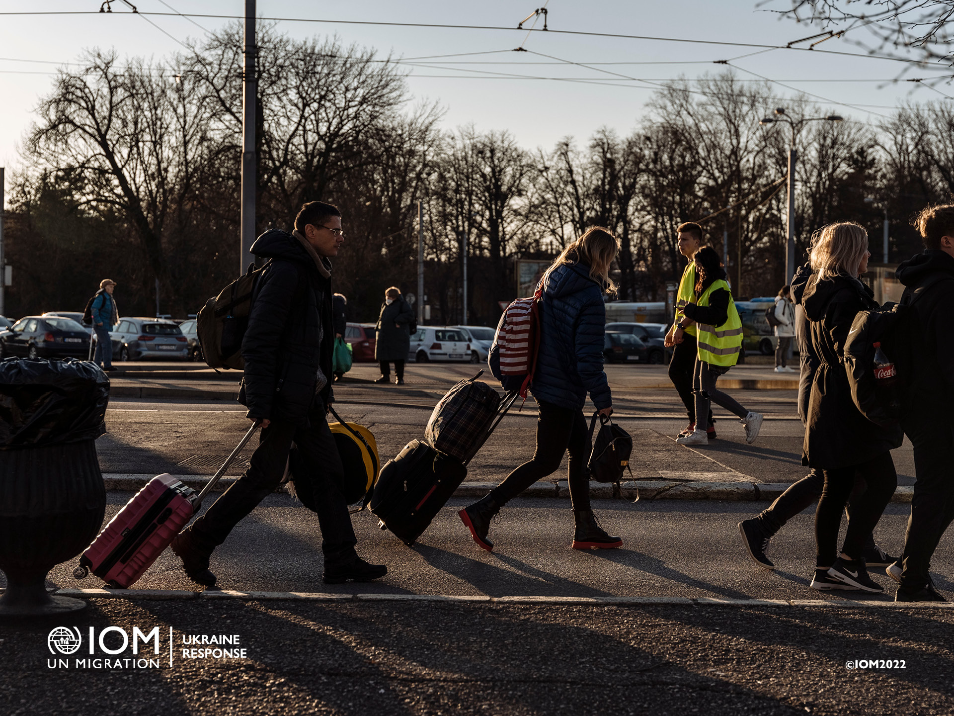 People fleeing war in Ukraine. Photo © International Organization for Migration (IOM) 2022.